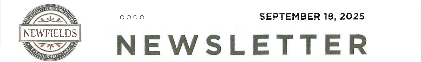 Principal Newsletter- September 2025